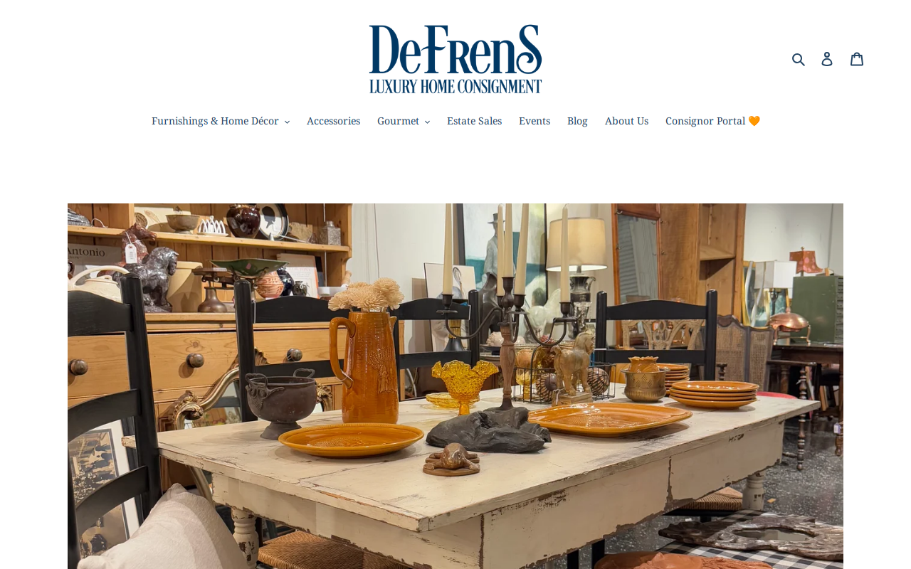 DeFren's Consignment website preview