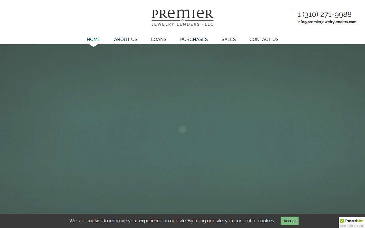 Premier Jewelry Lenders website preview