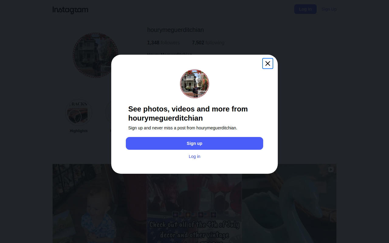 Tracks website preview