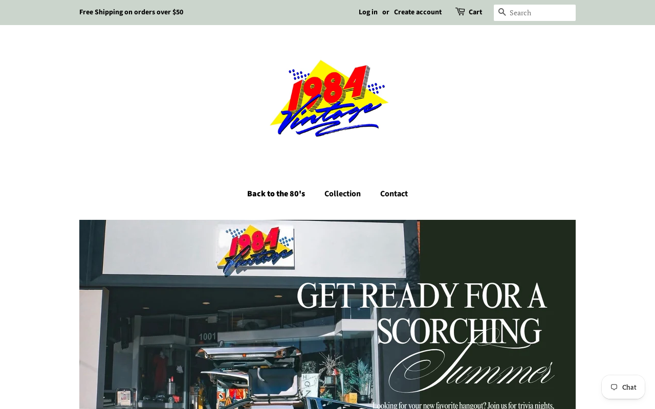 1984 Vintage website preview