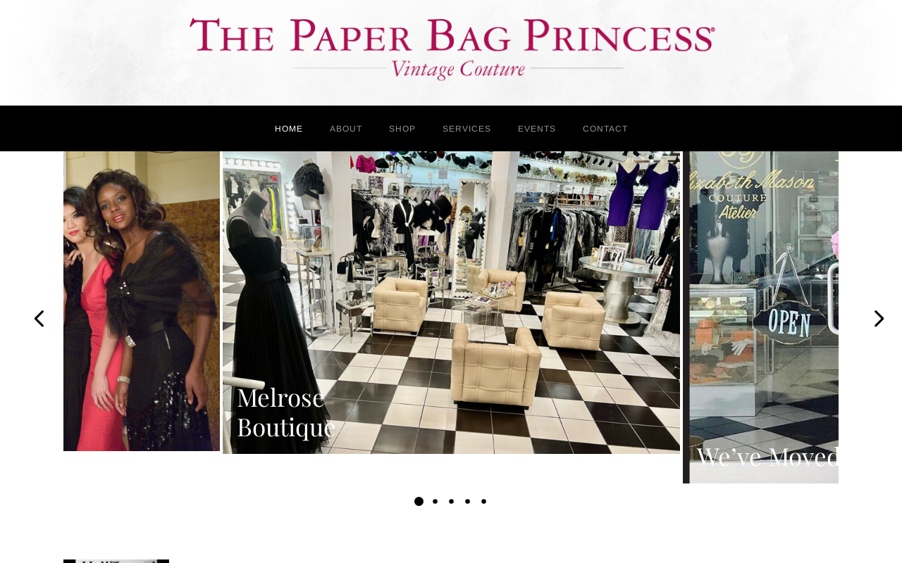 The Paper Bag Princess website preview