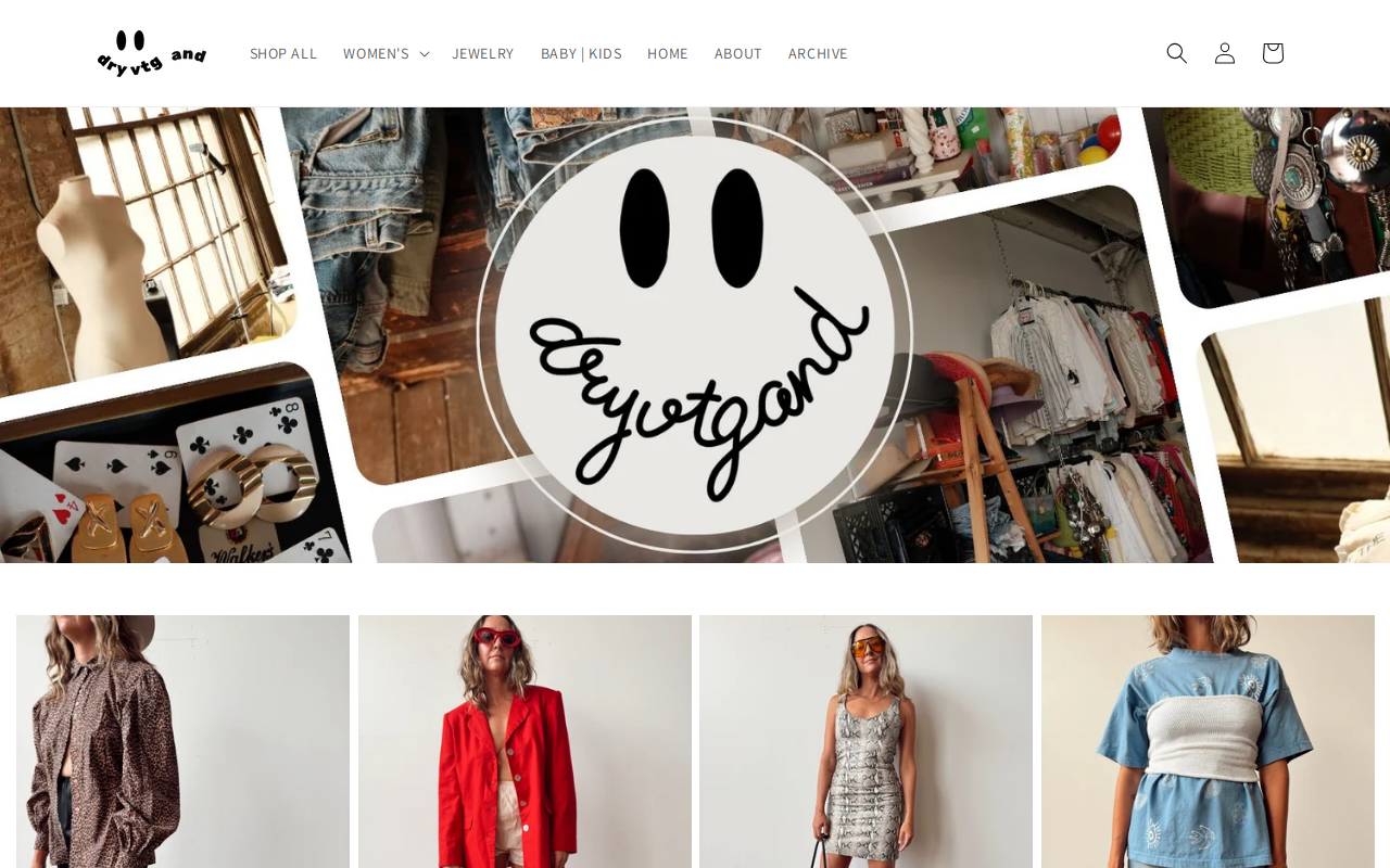Dry vtg and website preview