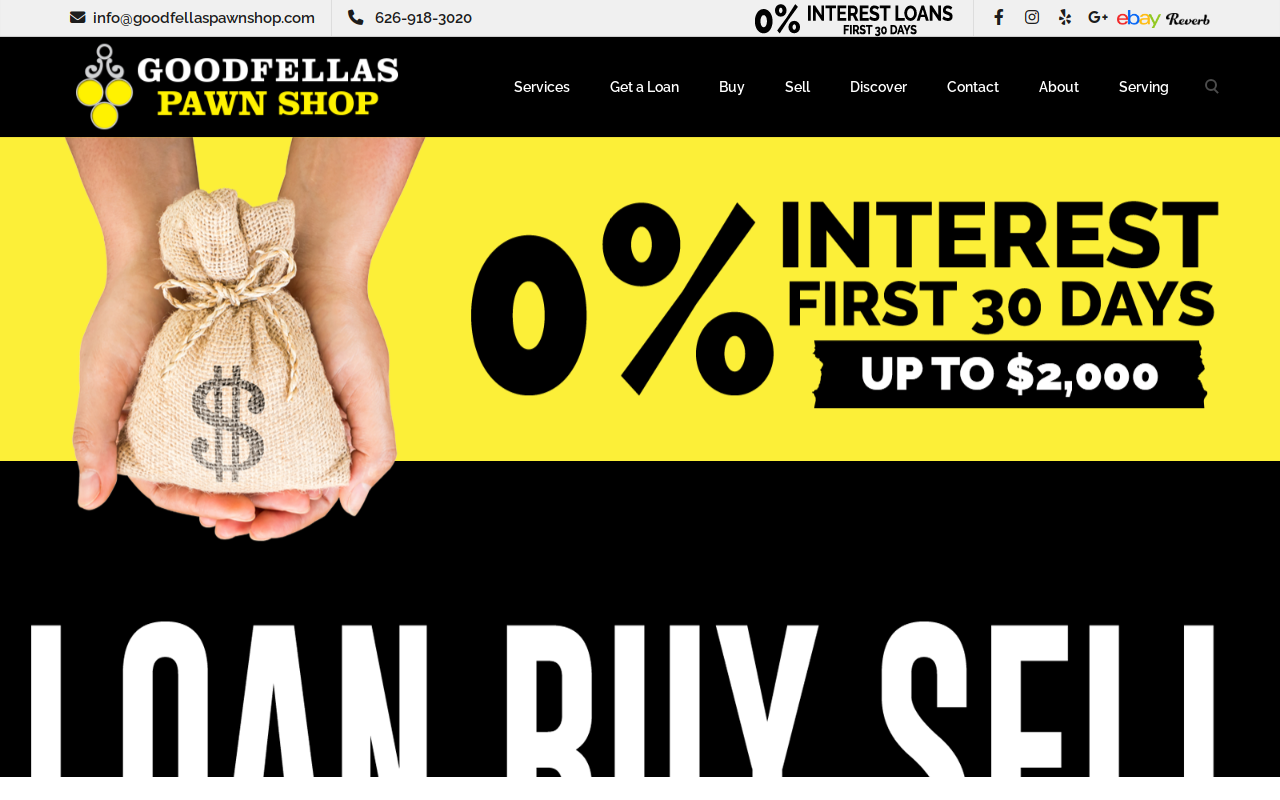 Goodfellas Pawn Shop website preview