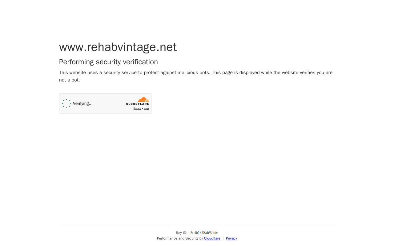 Rehab Vintage Interiors website preview