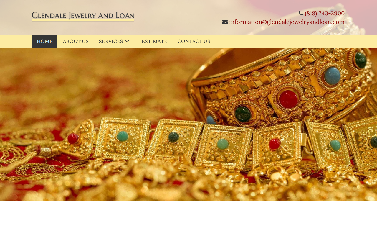 Glendale Jewelry & Loan website preview