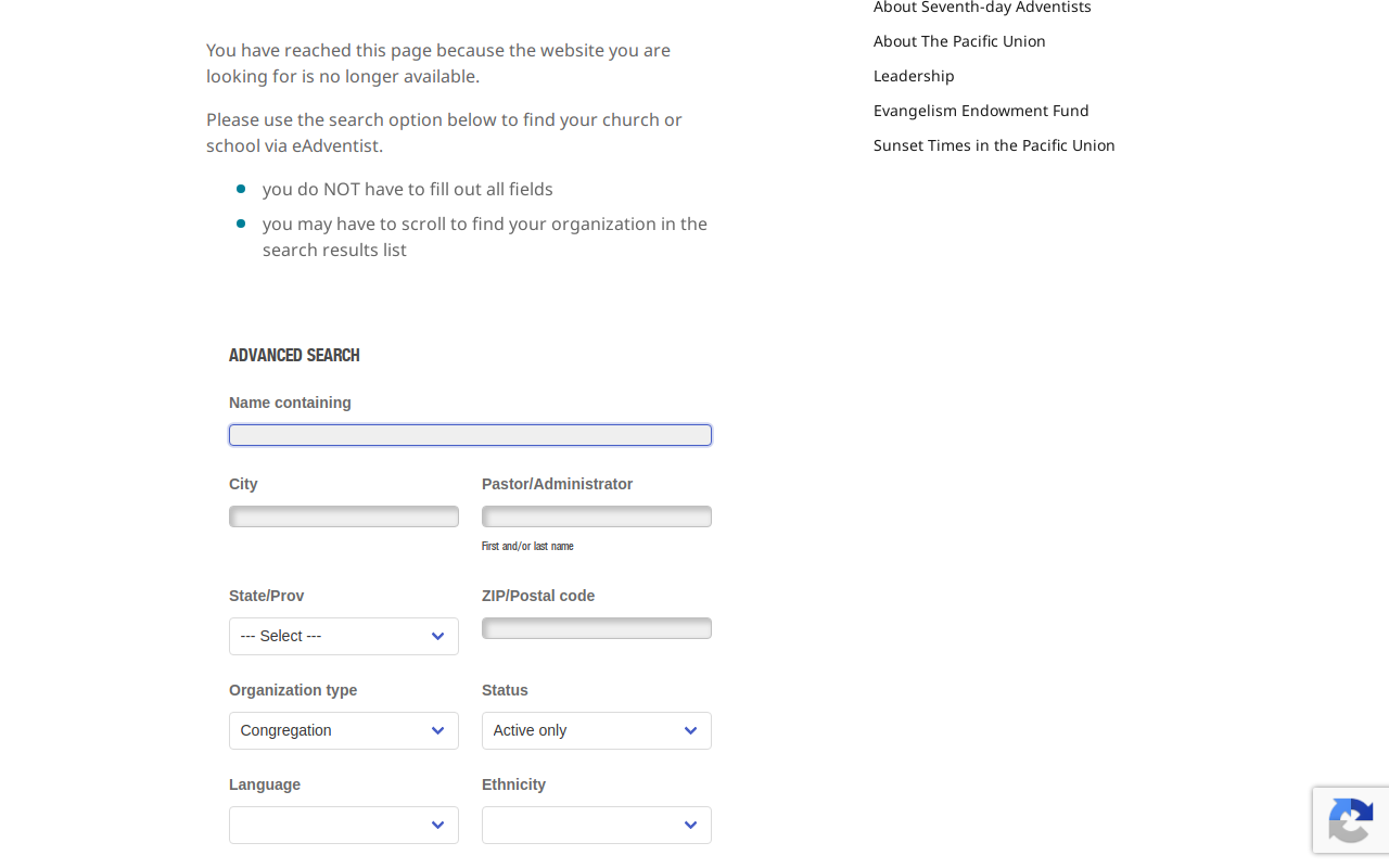 SOS Thrift Store website preview