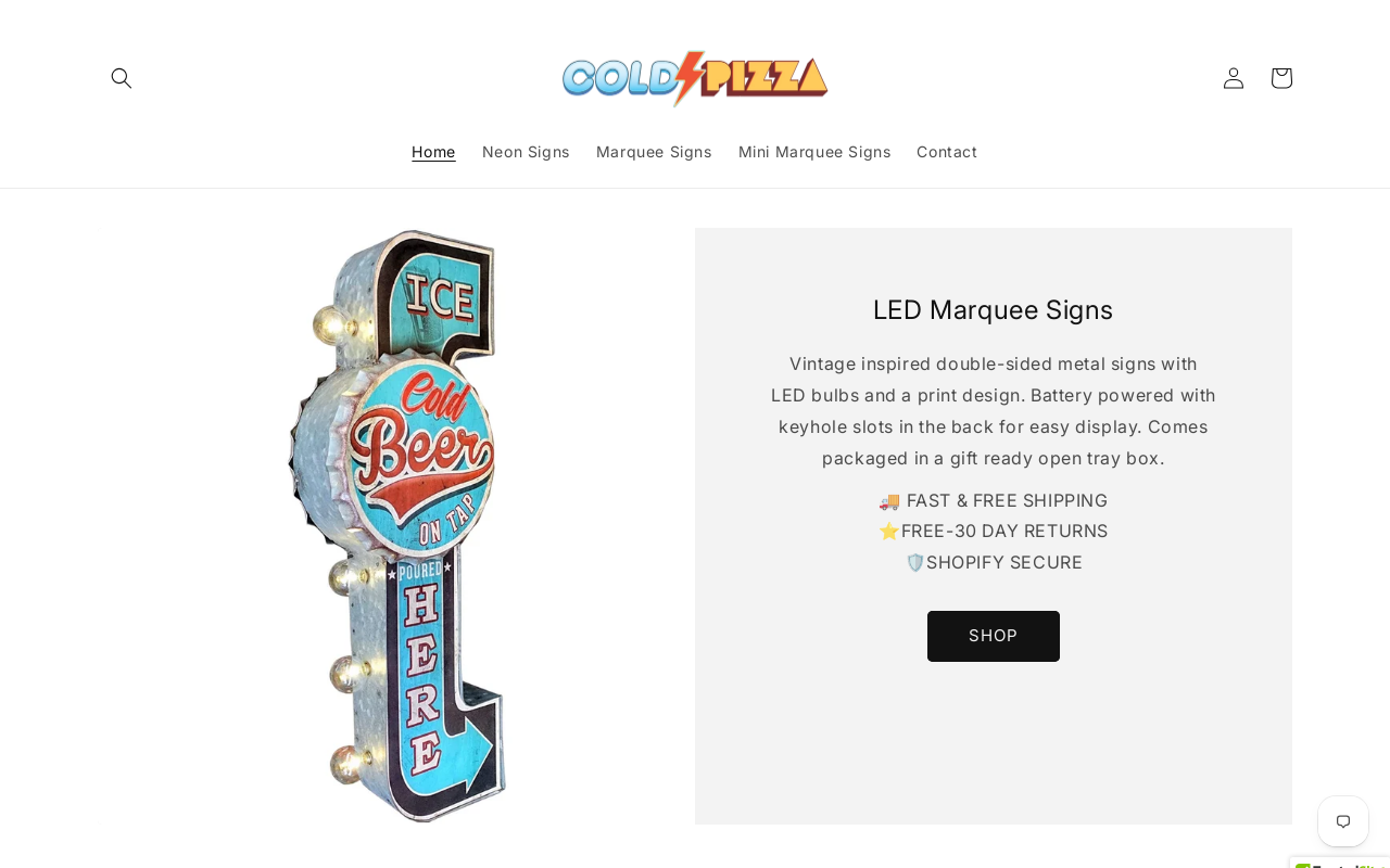 American Vintage Sign Co website preview