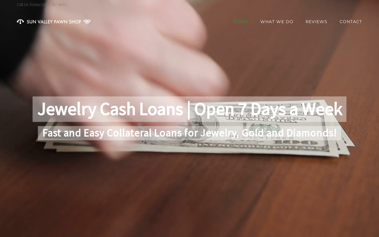 Sun Valley Jewelry Pawn Shop website preview