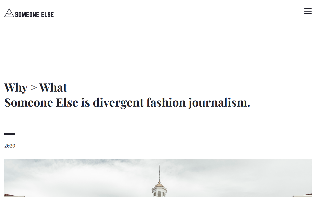 Someone Else's website preview