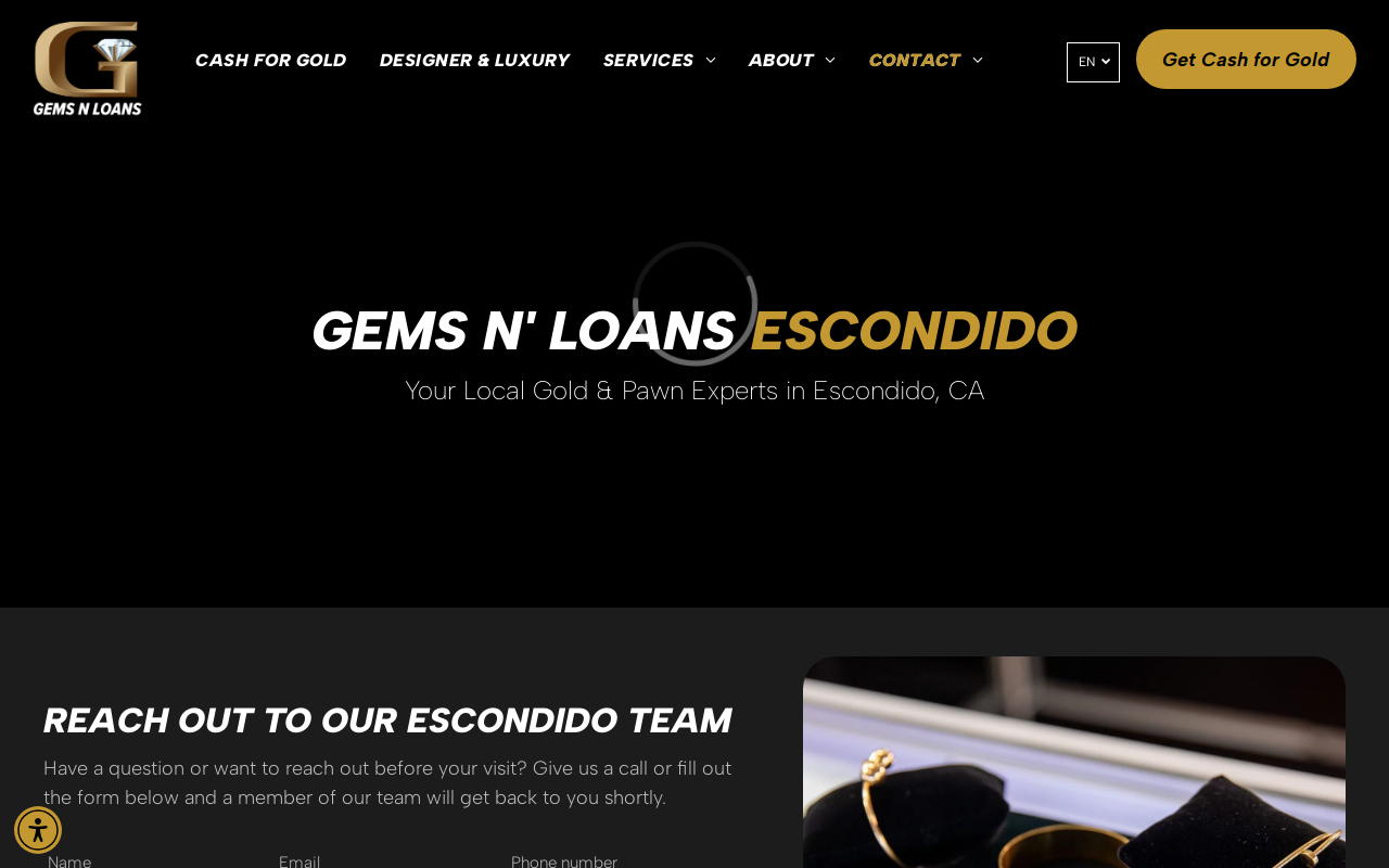 Gems N' Loans website preview