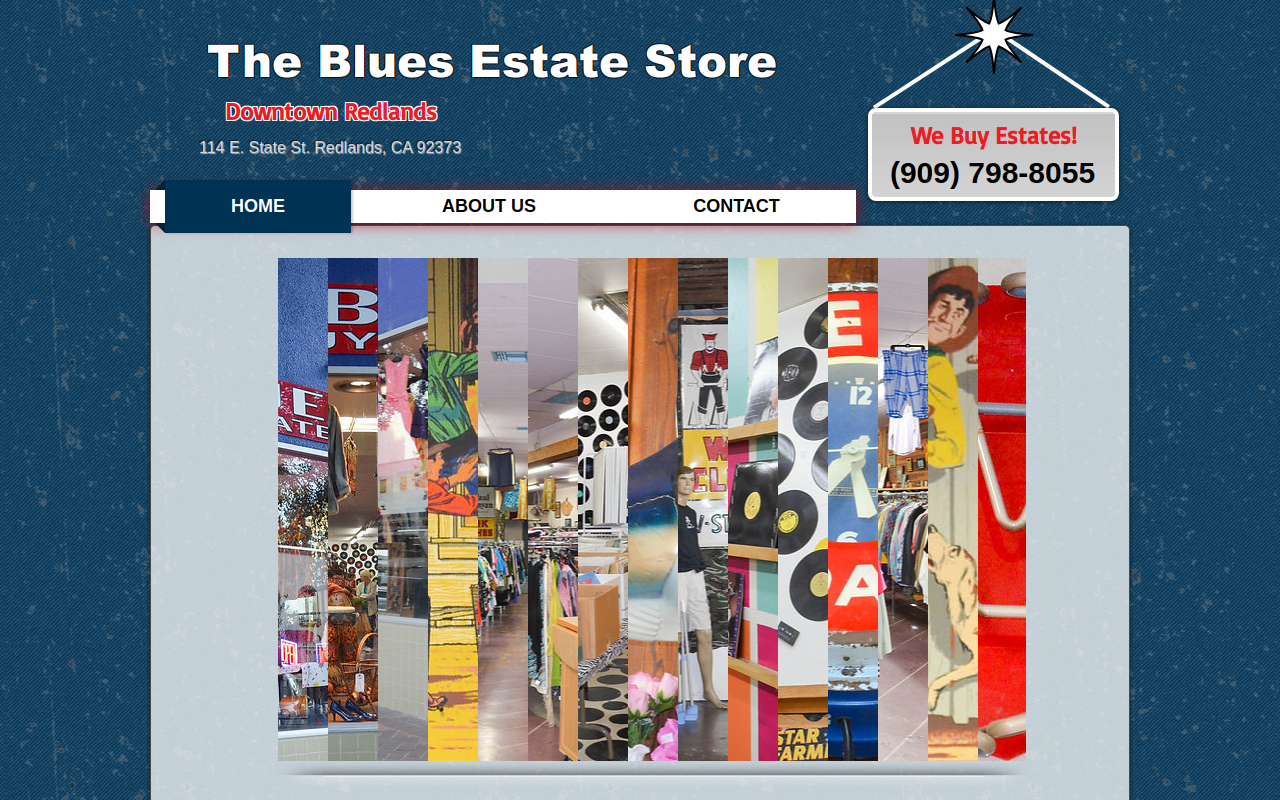 The Blues website preview