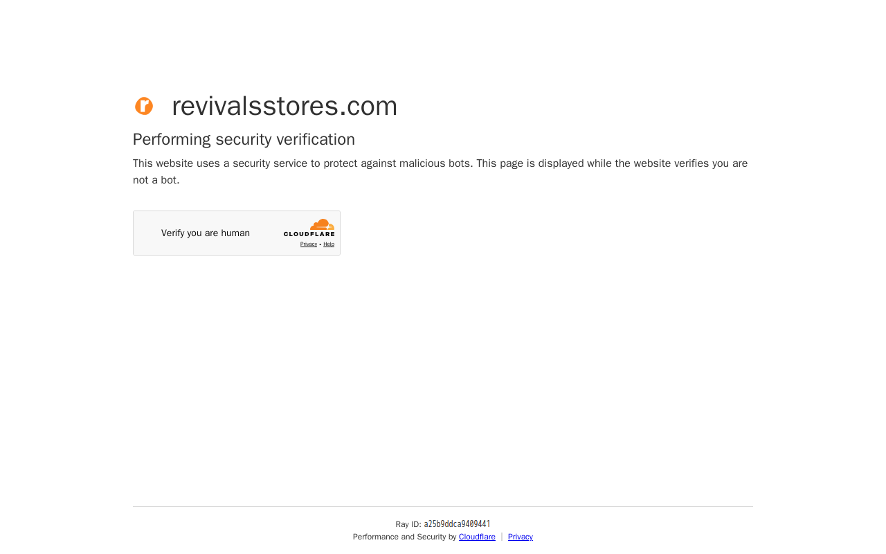 Revivals Stores website preview