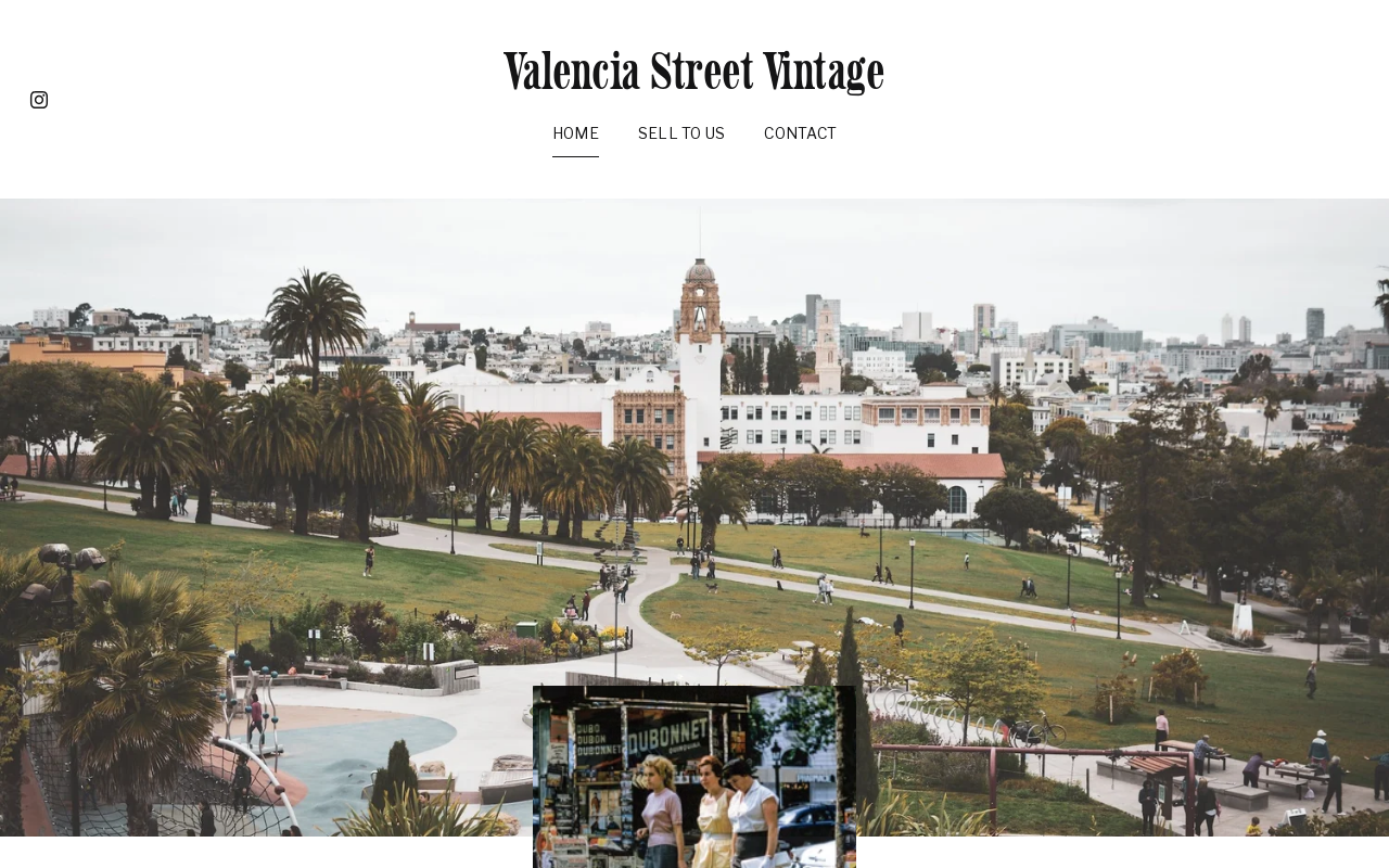 Valencia Street Vintage website preview