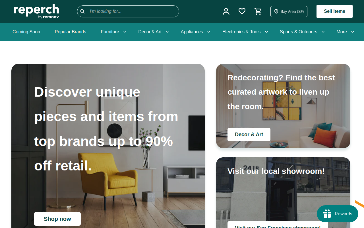Reperch website preview