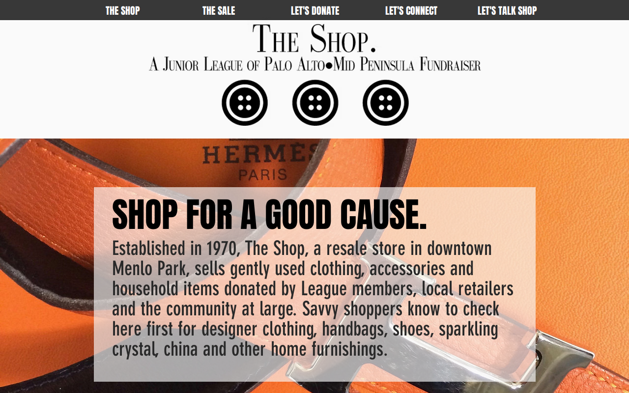 The Shop website preview