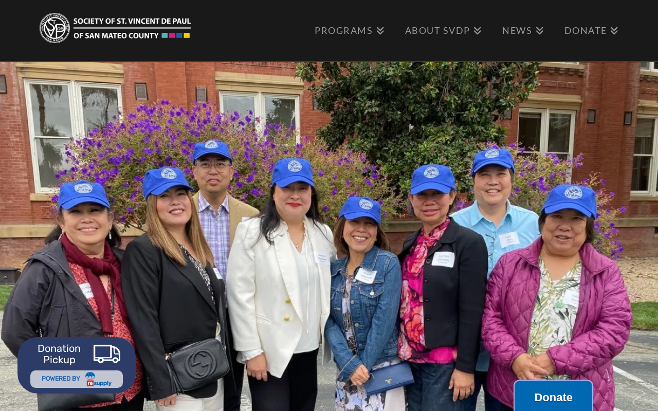 St Vincent De Paul Clothing Closet website preview