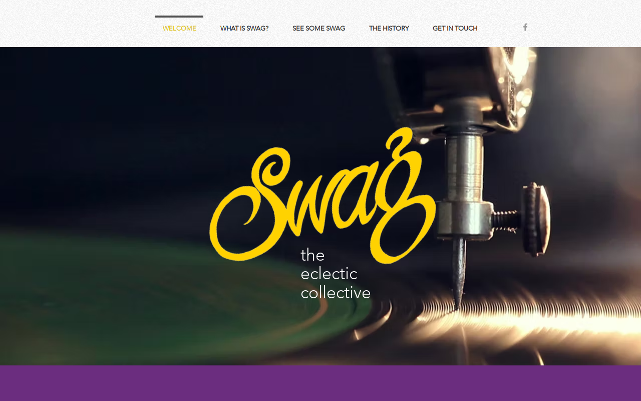 Swag website preview