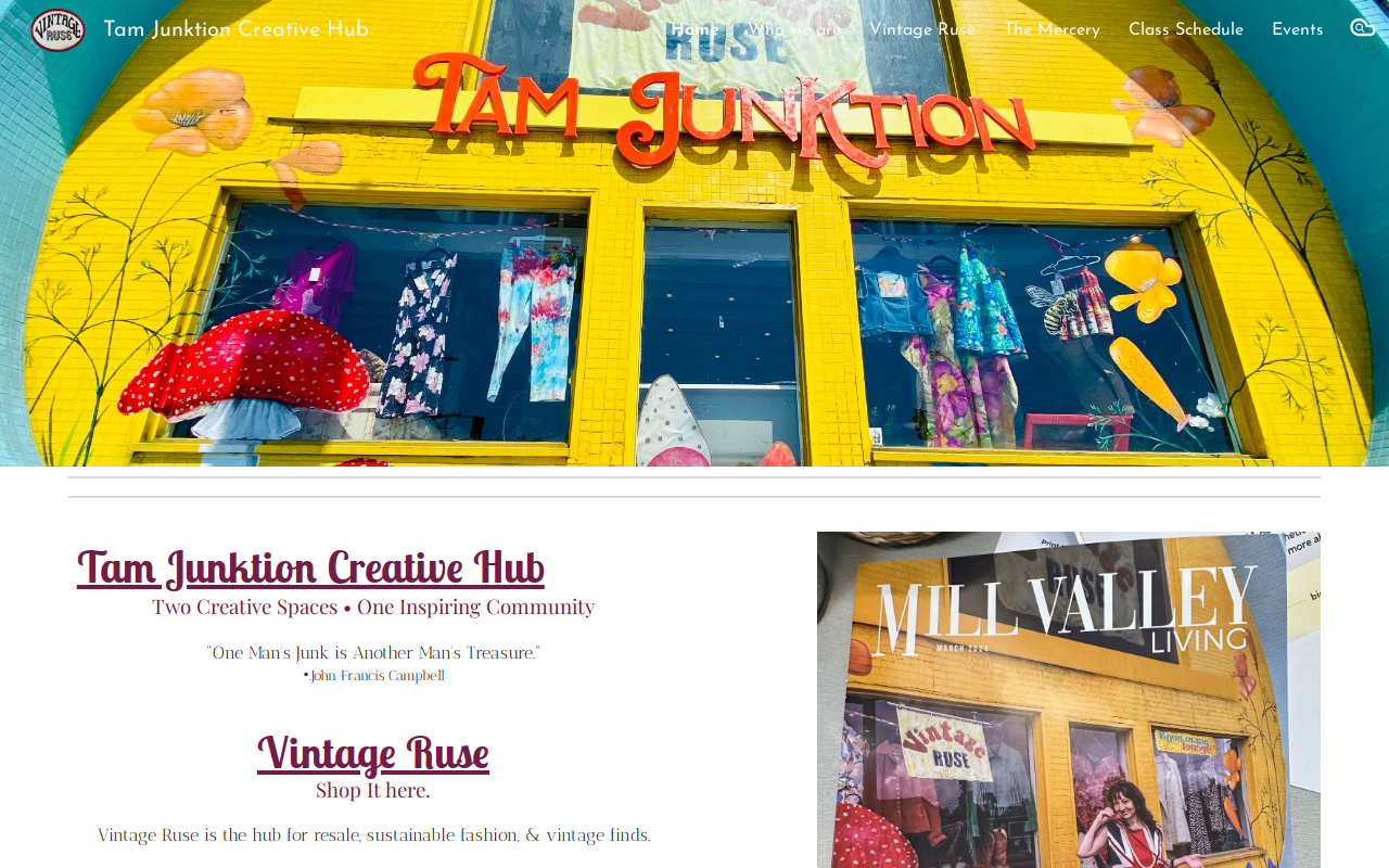 Vintage Ruse website preview