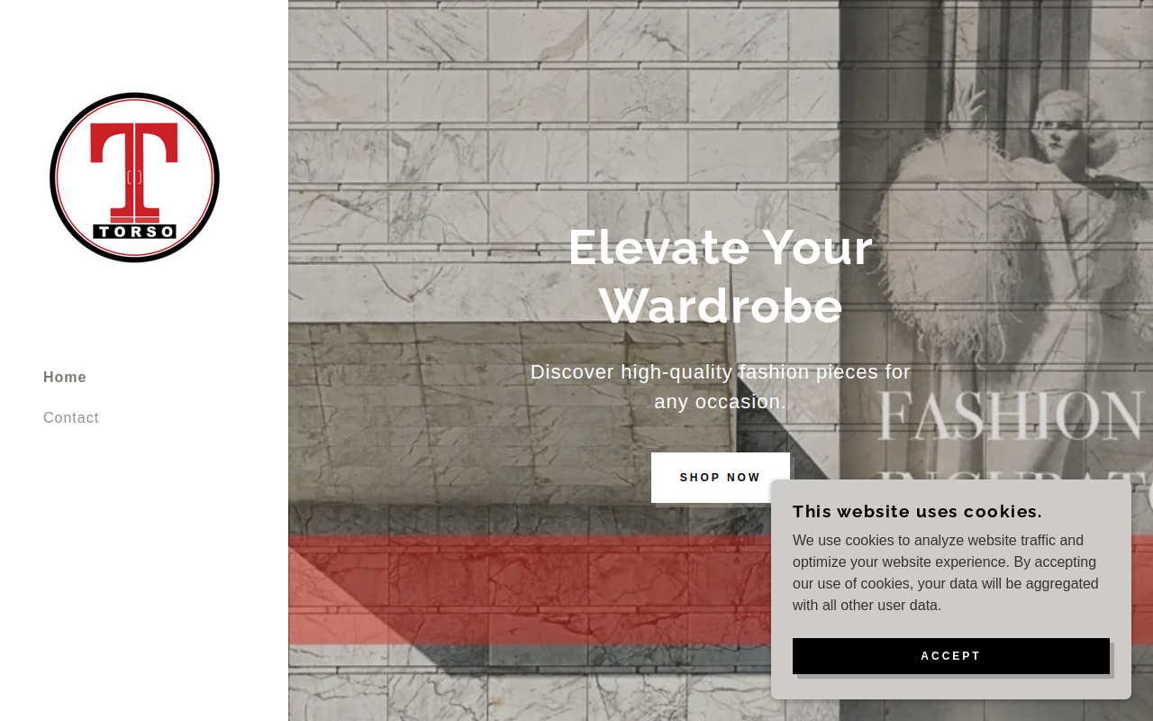Torso Vintages website preview