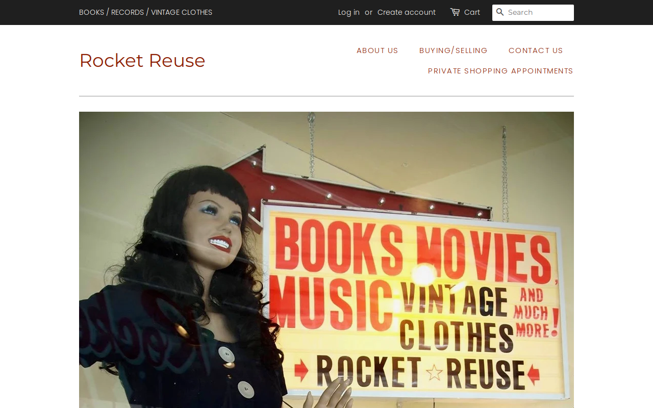 Rocket Reuse website preview