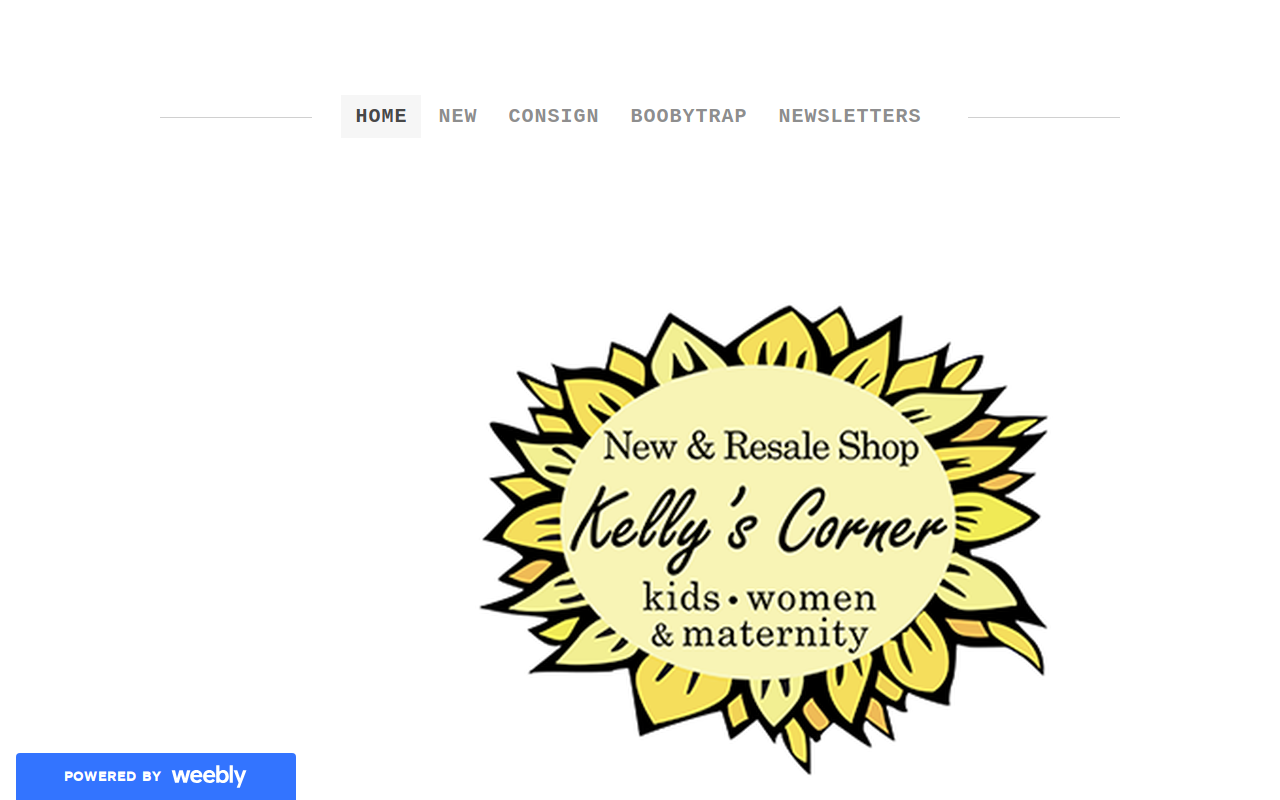 Kelly's Corner website preview