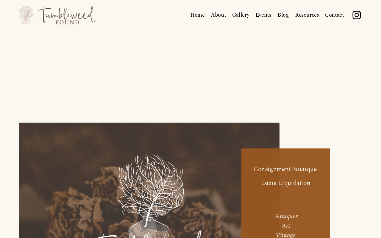 Tumbleweed Found website preview
