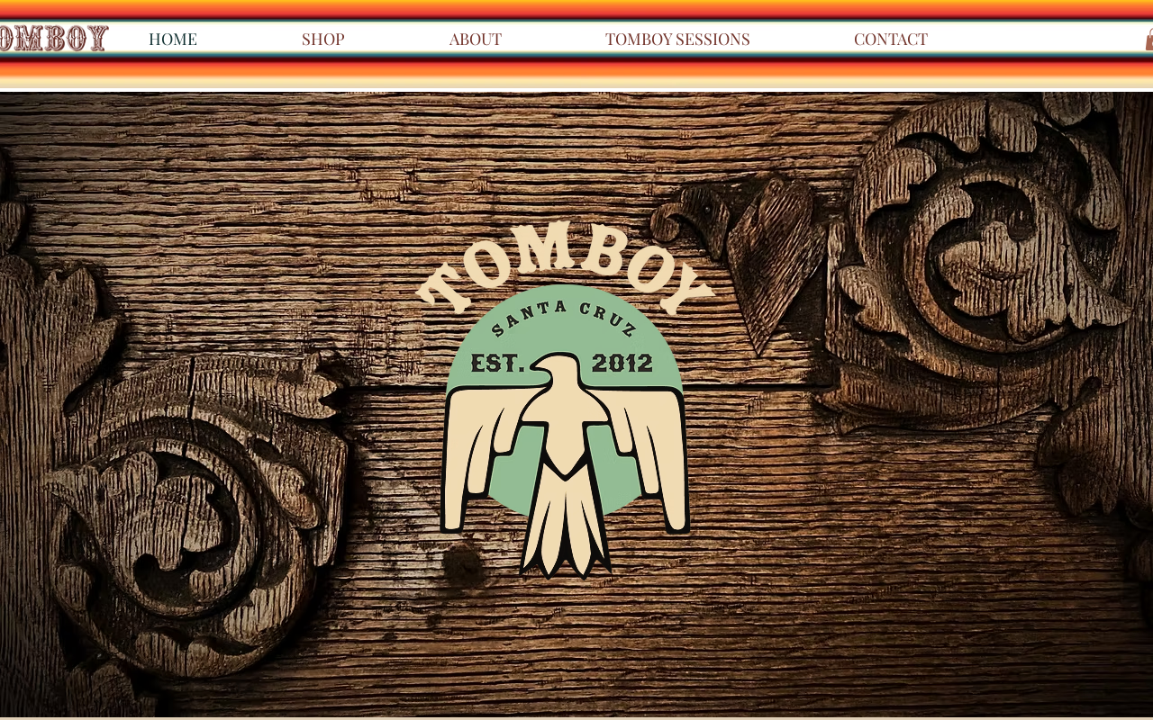 Tomboy website preview