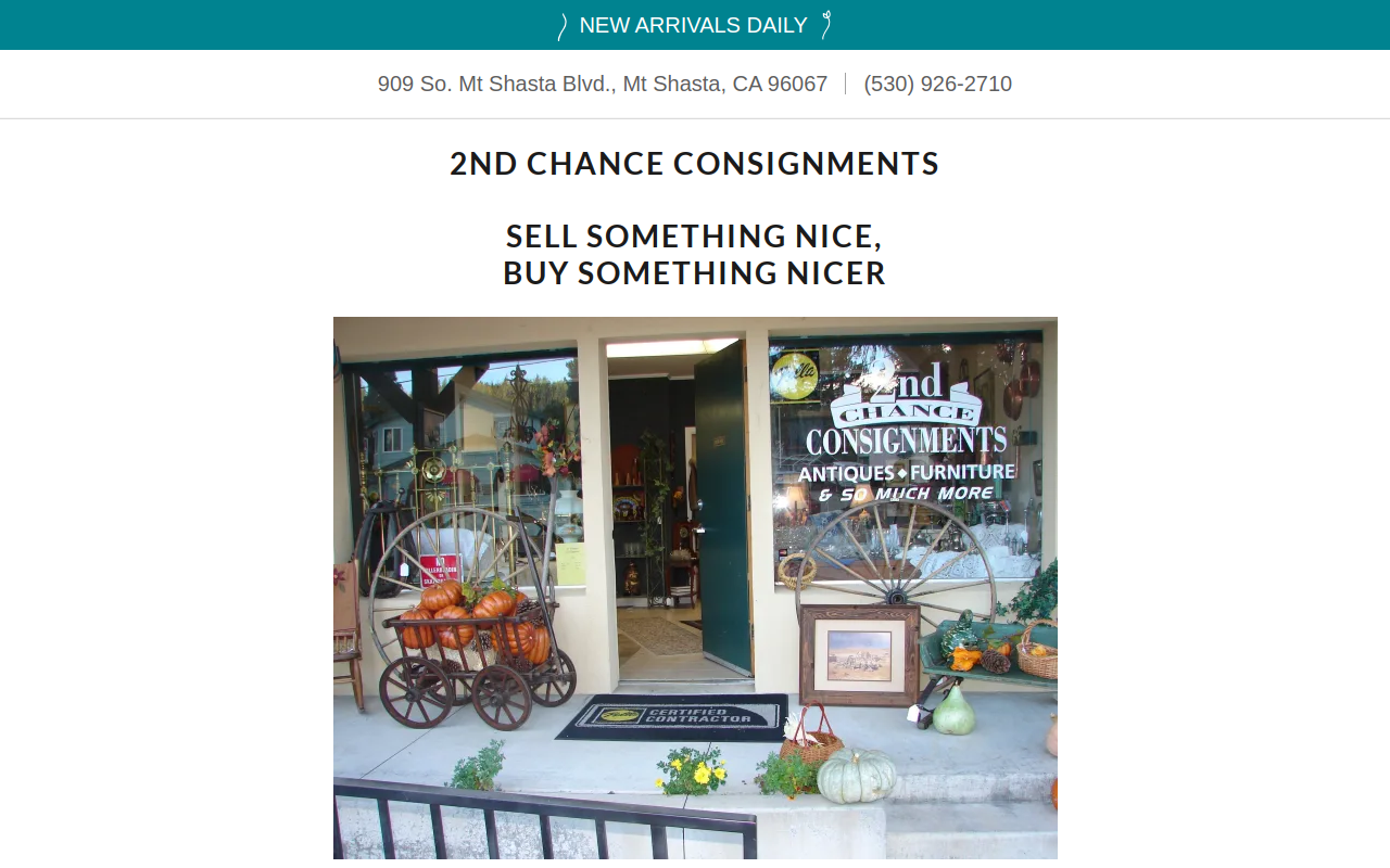 2nd Chance Consignments website preview