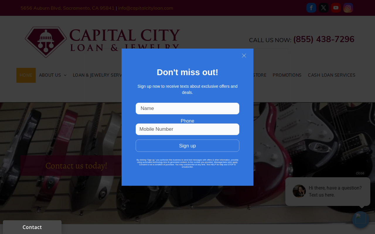 Western Loan & Jewelry website preview