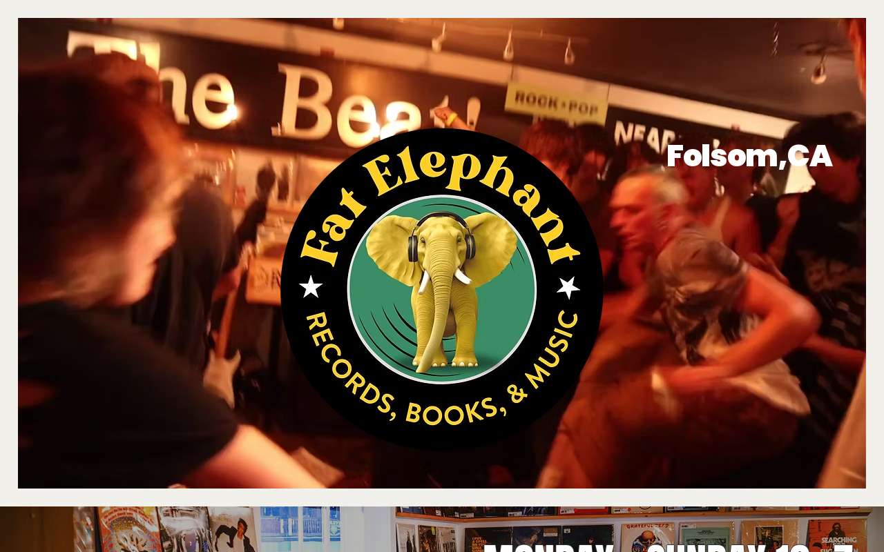 Fat Elephant Records website preview