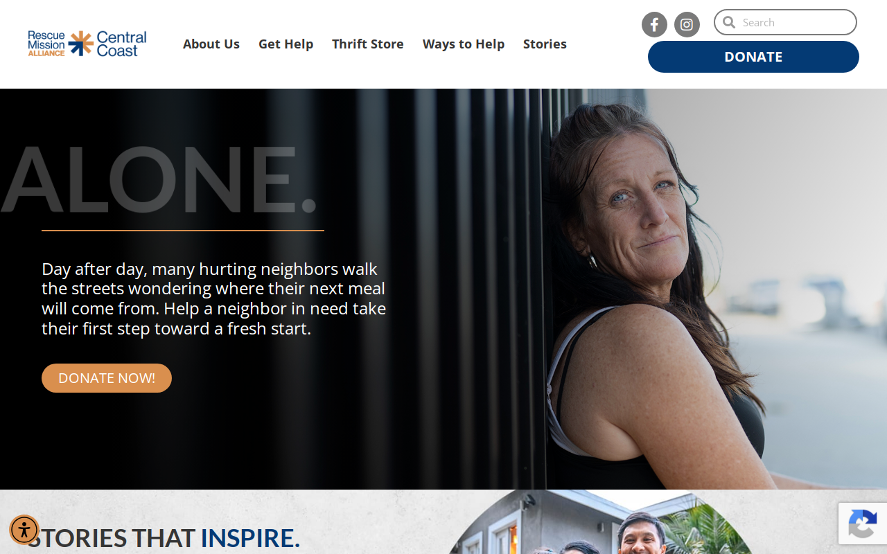 Central Coast Super Thrift website preview