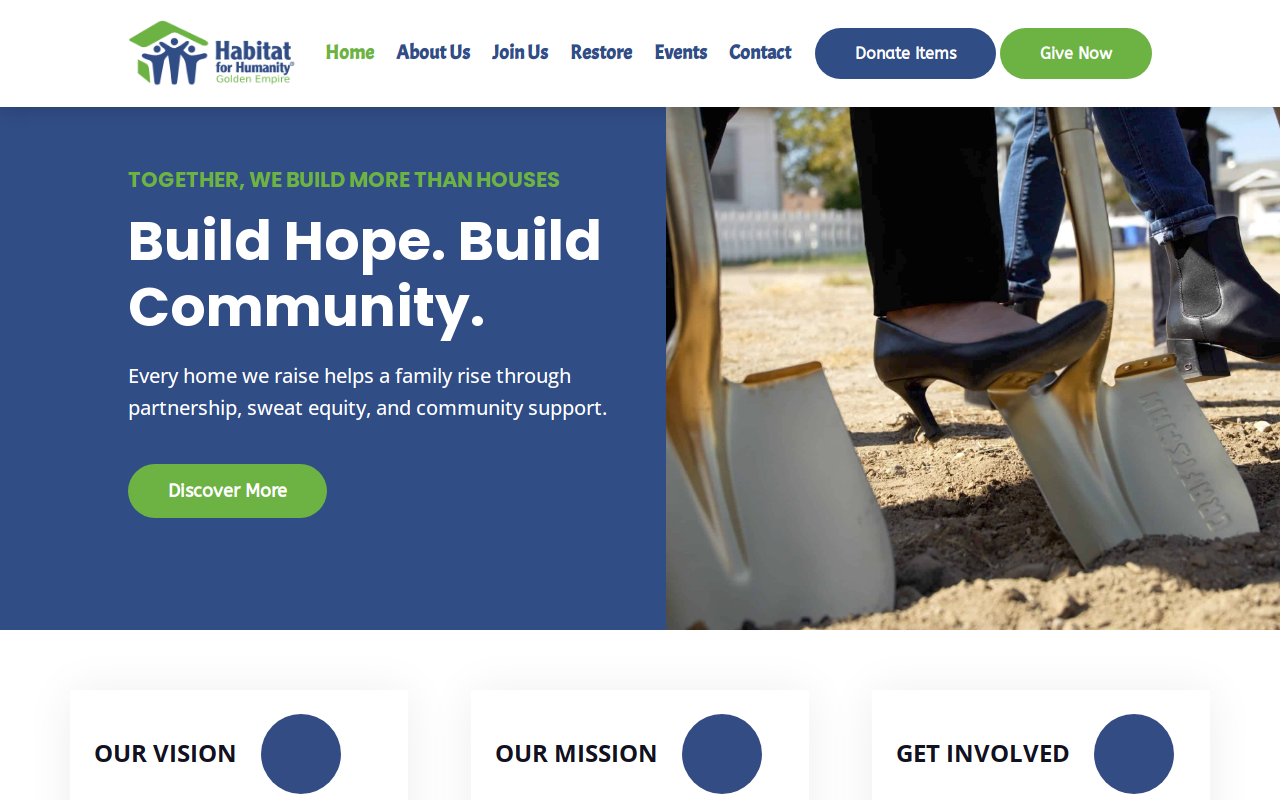 ReStore Bakersfield website preview