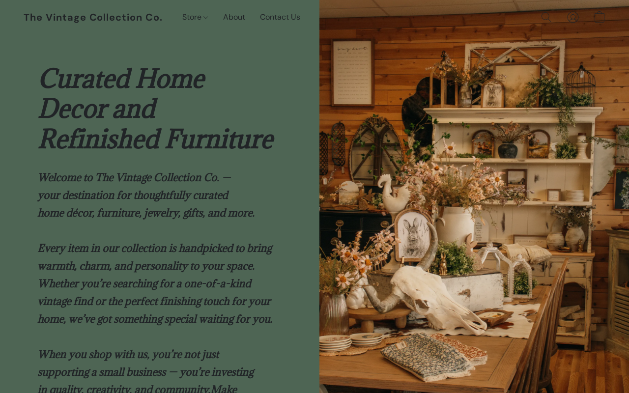 The Vintage Collection Co. website preview