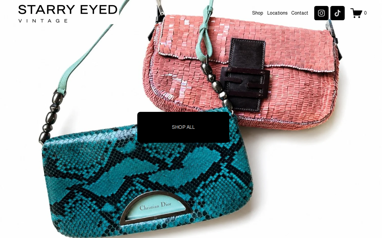 Starry Eyed Vintage website preview