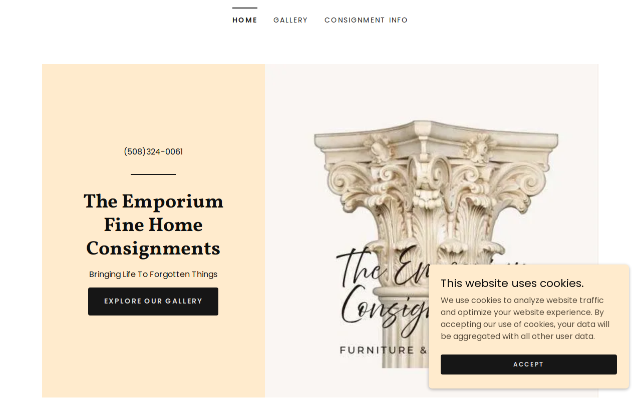 The Emporium website preview