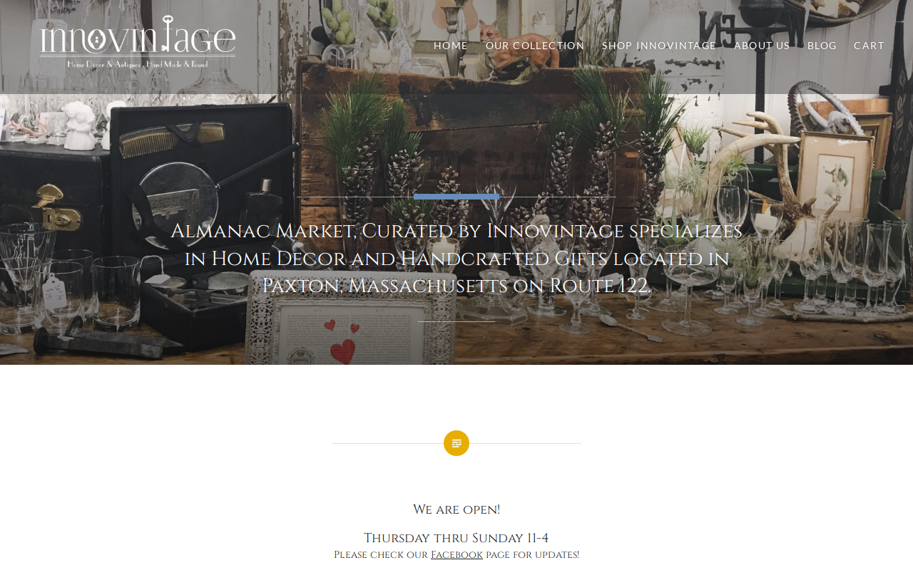 Almanac Market website preview