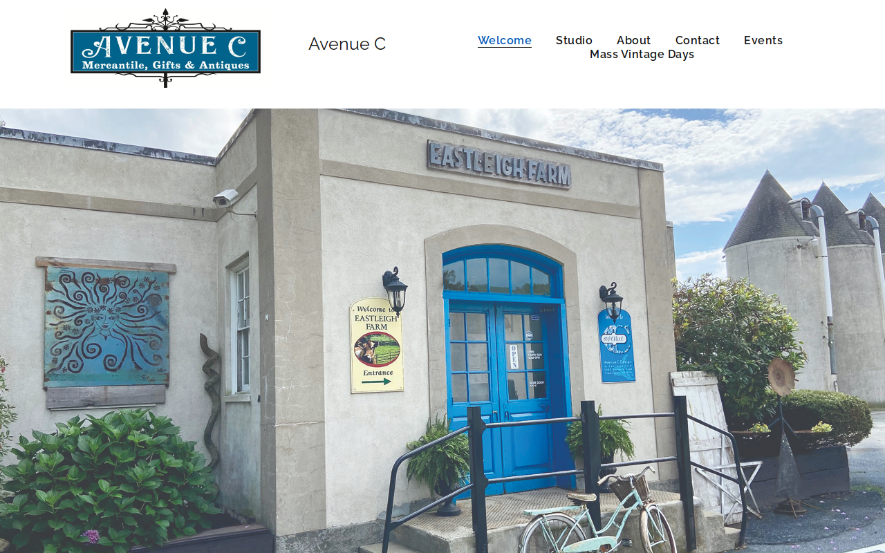 Avenue C Design website preview