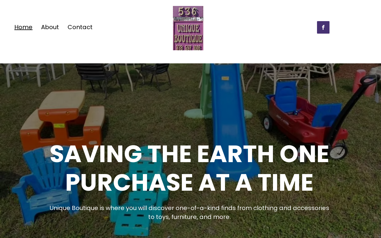 Unique Boutique website preview