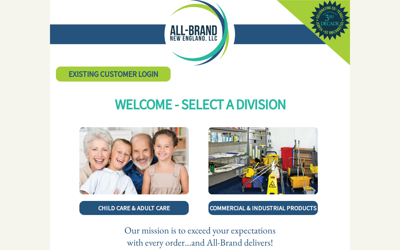 All-Brand New England website preview
