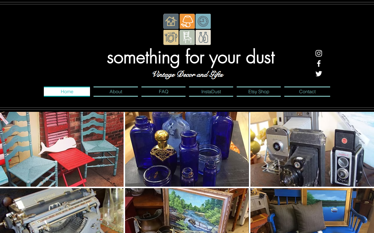 Something for Your Dust website preview