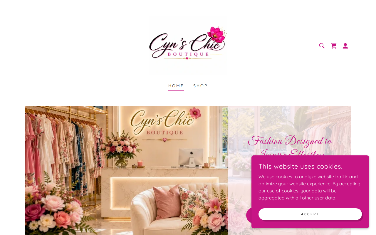Chic Circle Consignment Boutique website preview
