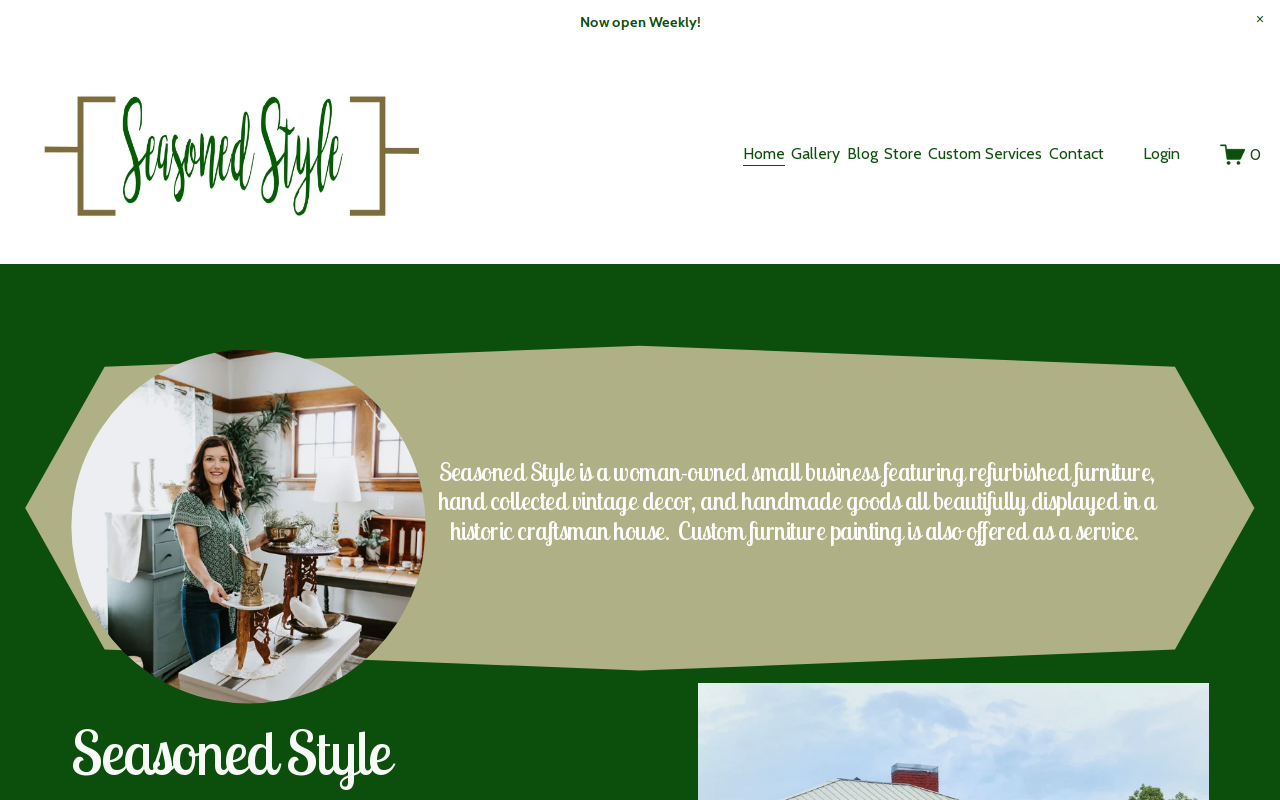 Seasoned Style website preview