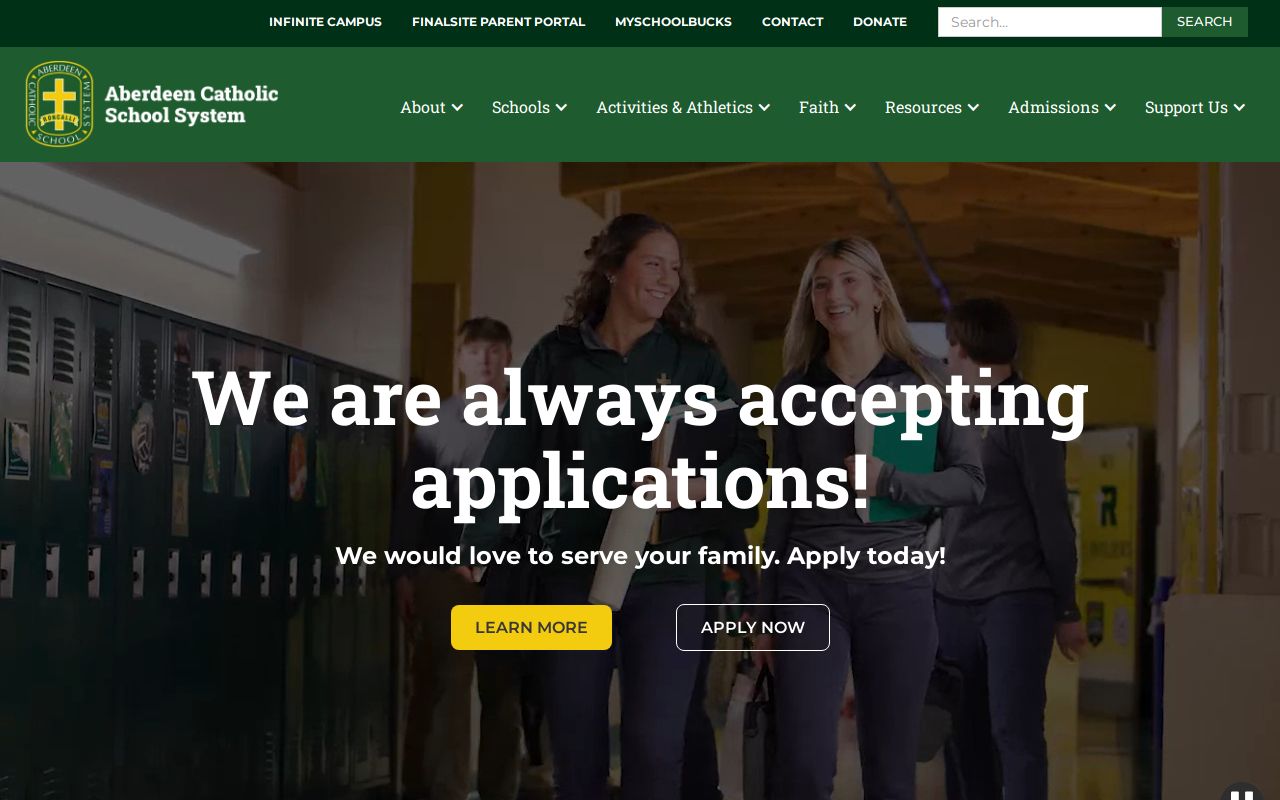Roncalli Nearly New Store website preview