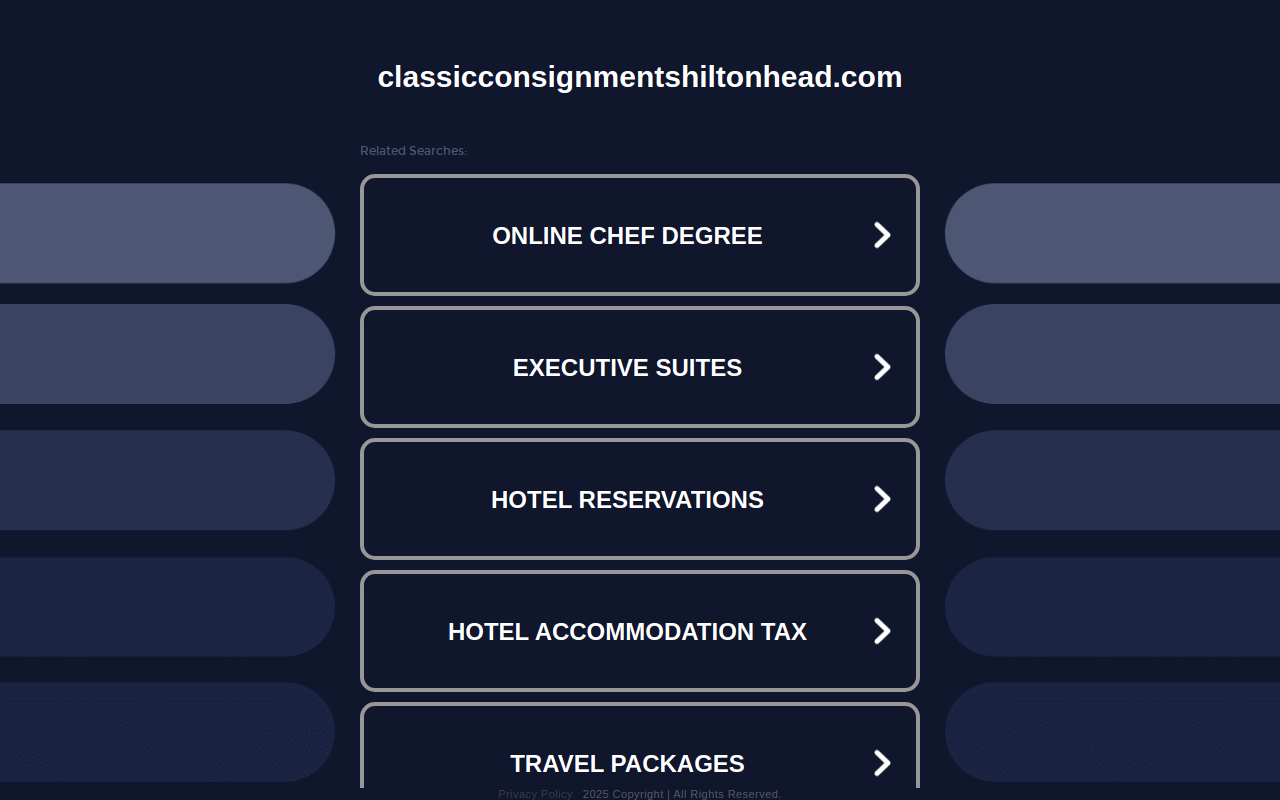 Classic Consignments website preview