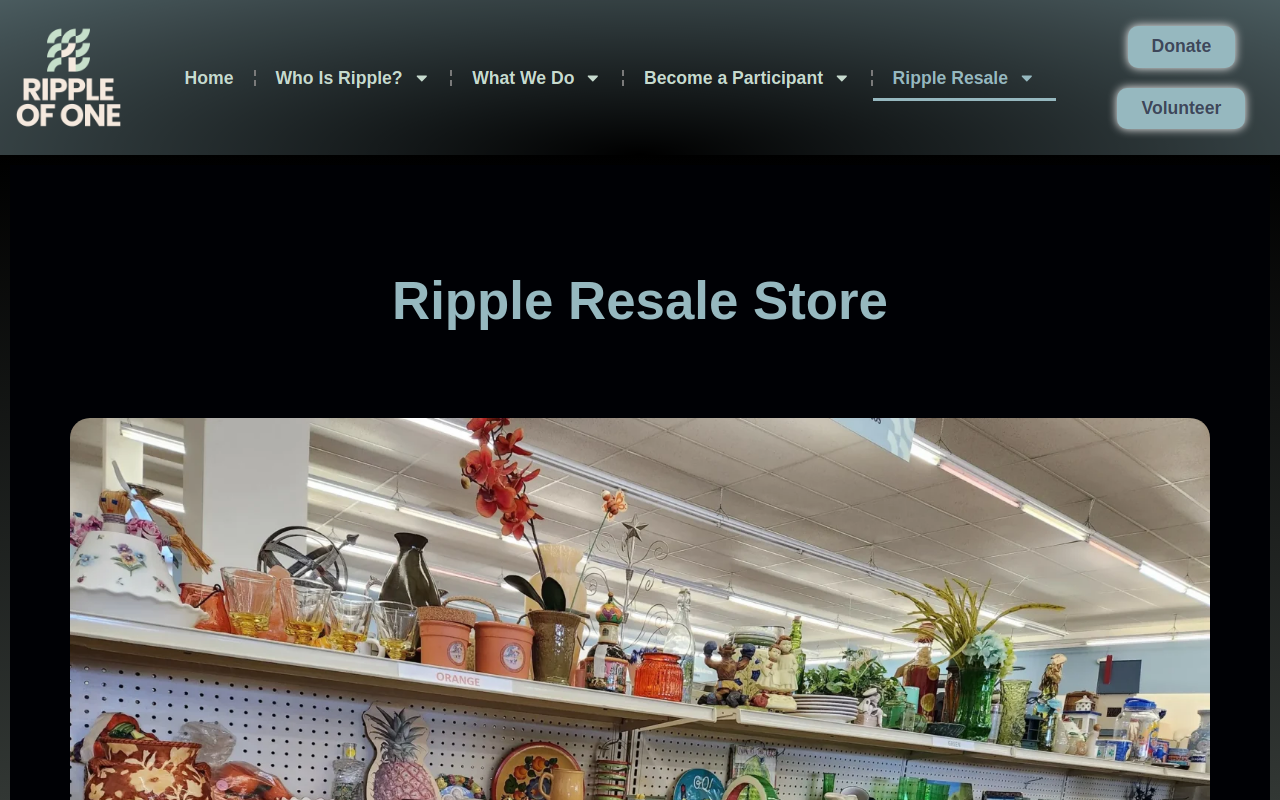 Ripple Resale website preview