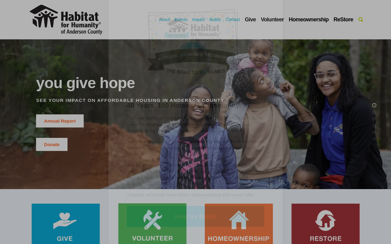 Habitat Restore website preview