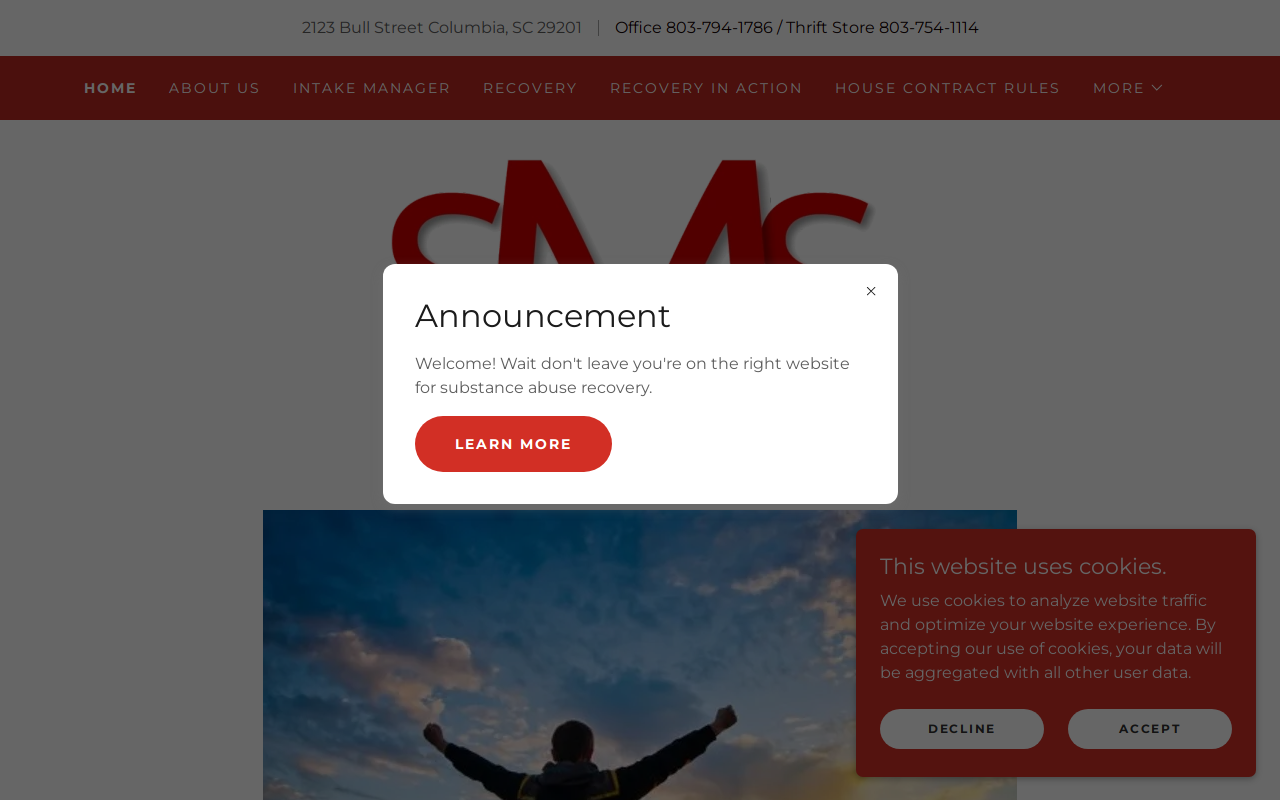 Stepping Stones Ministries Thift Store website preview