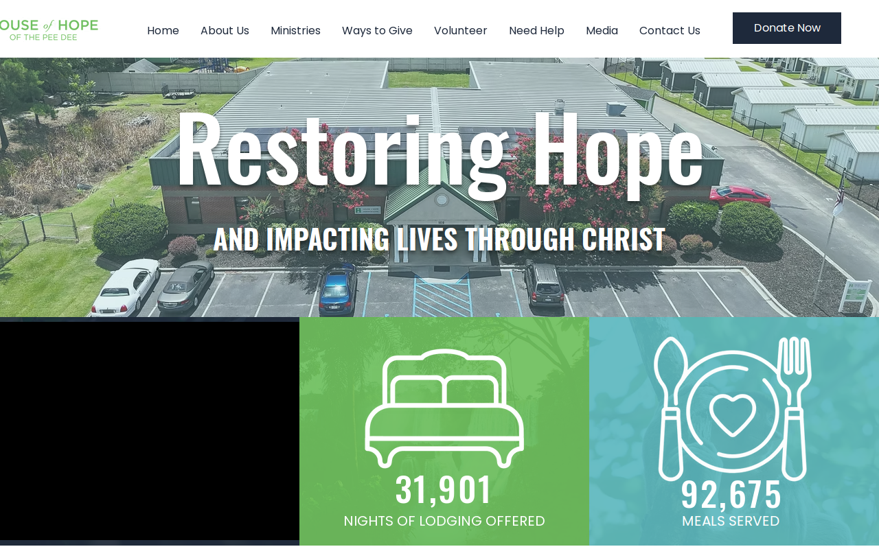 House Of Hope Of The Pee Dee Mission Mart website preview