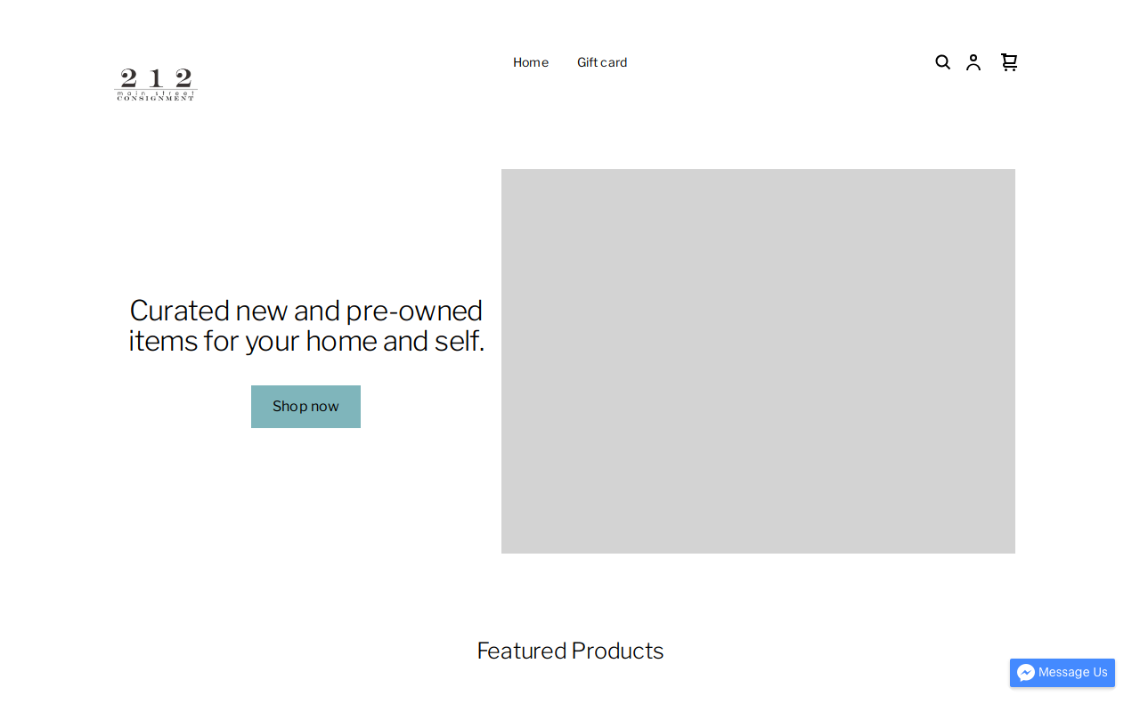 Postmarked 29016 website preview