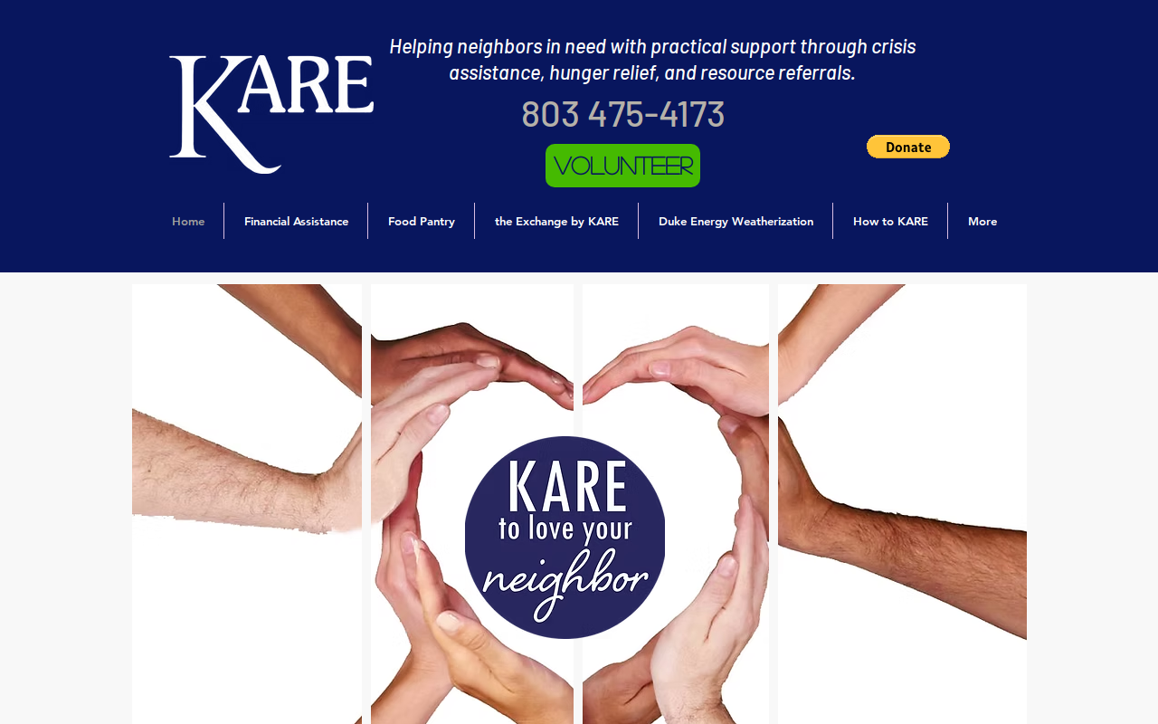 KARE website preview